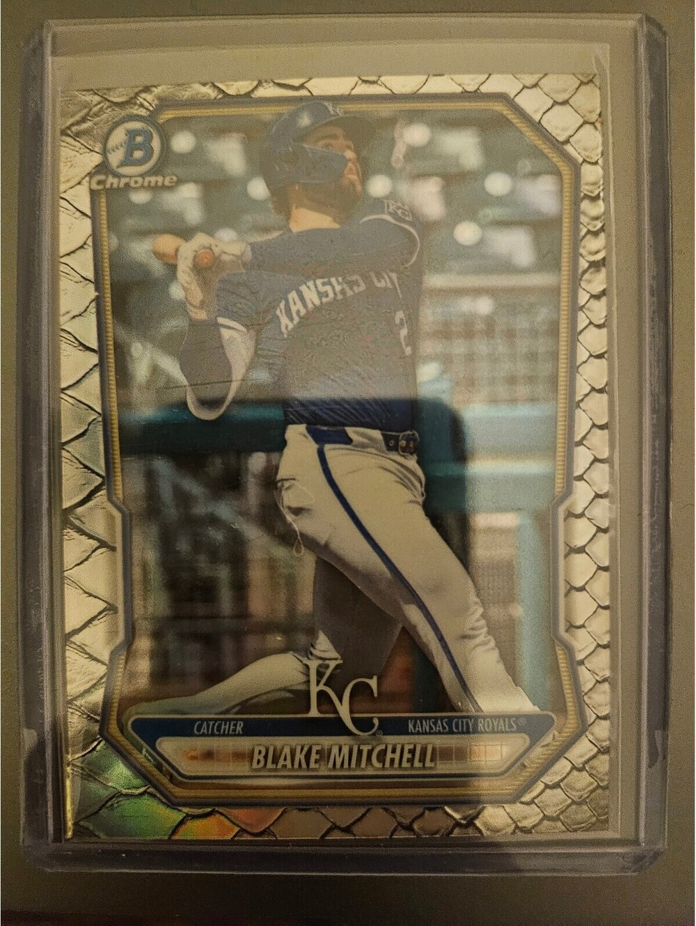 Blake Mitchell [Reptilian Refractor] #BCP-13 - 2026 Bowman Chrome Prospect